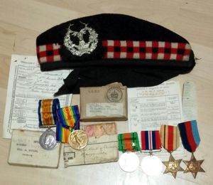 WW1 & 2 Family Grouping to The Gordon Highlanders