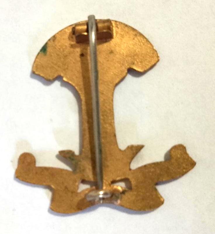 Prince Alberts Own Leicestershire Yeomanry Sweetheart Badge — image 2