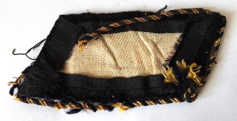 Third Reich Railway Officers Cloth Collar Badge — image 2