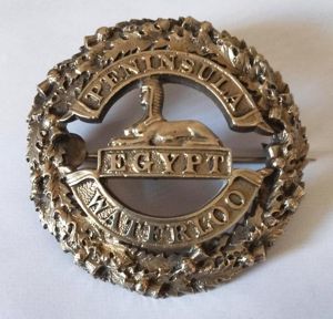 Fine example of a Cameron Highlanders Plaid Brooch