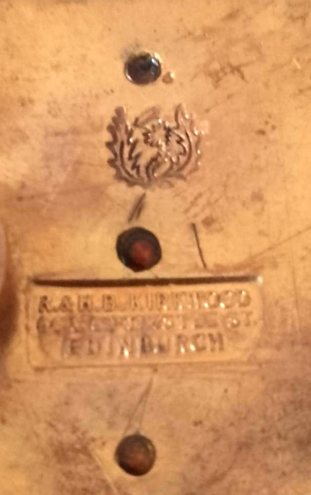 Victorian / WW1 Seaforth Highlanders Officers Belt Plate by Kirkwood of Edinburgh — image 3