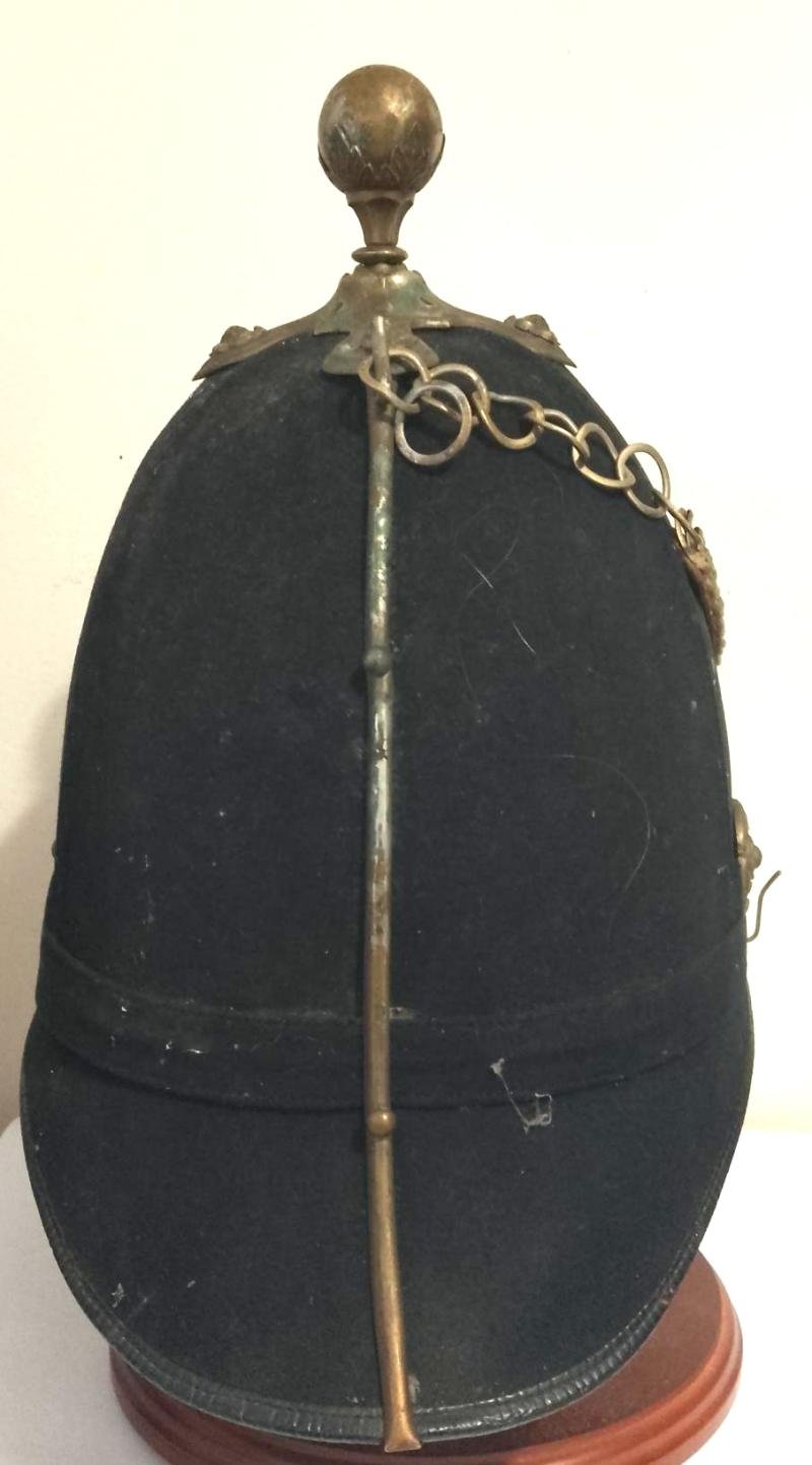 Victorian Period Royal Artillery Home Service Helmet — image 3