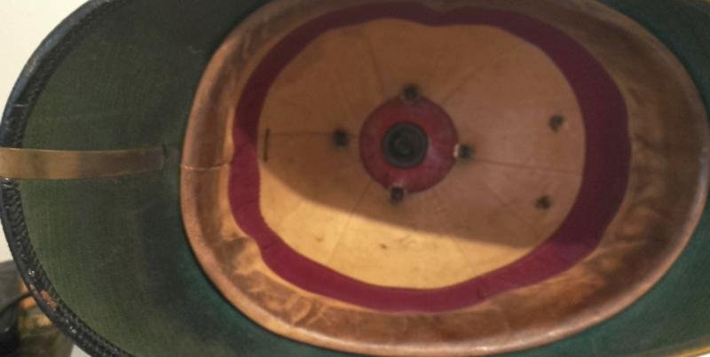 Victorian Period Royal Artillery Home Service Helmet — image 4