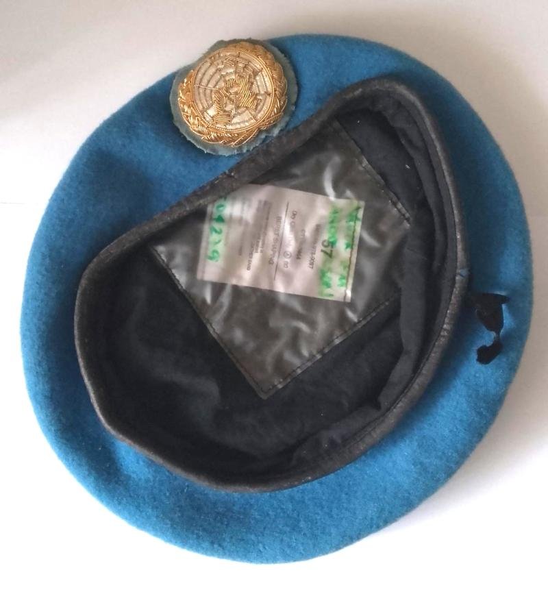United Nations Officers Beret Personalised to Major — image 3