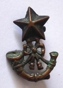Cameronians Collar Badge