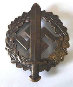 Third Reich S.A Sports Award in Bronze