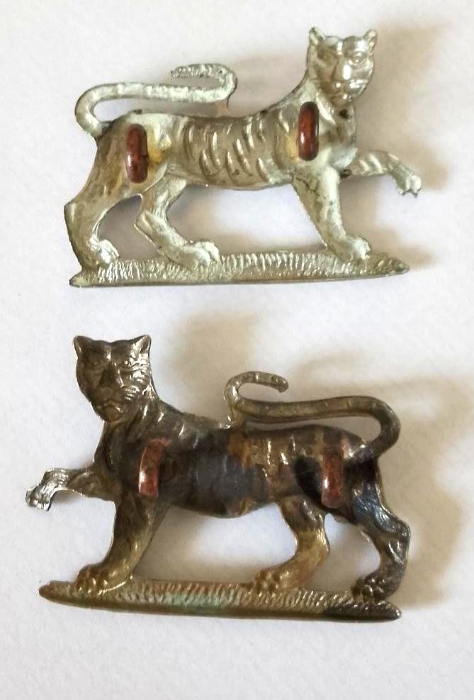 Matching Pair of Gordon highlanders Collar Badges — image 2