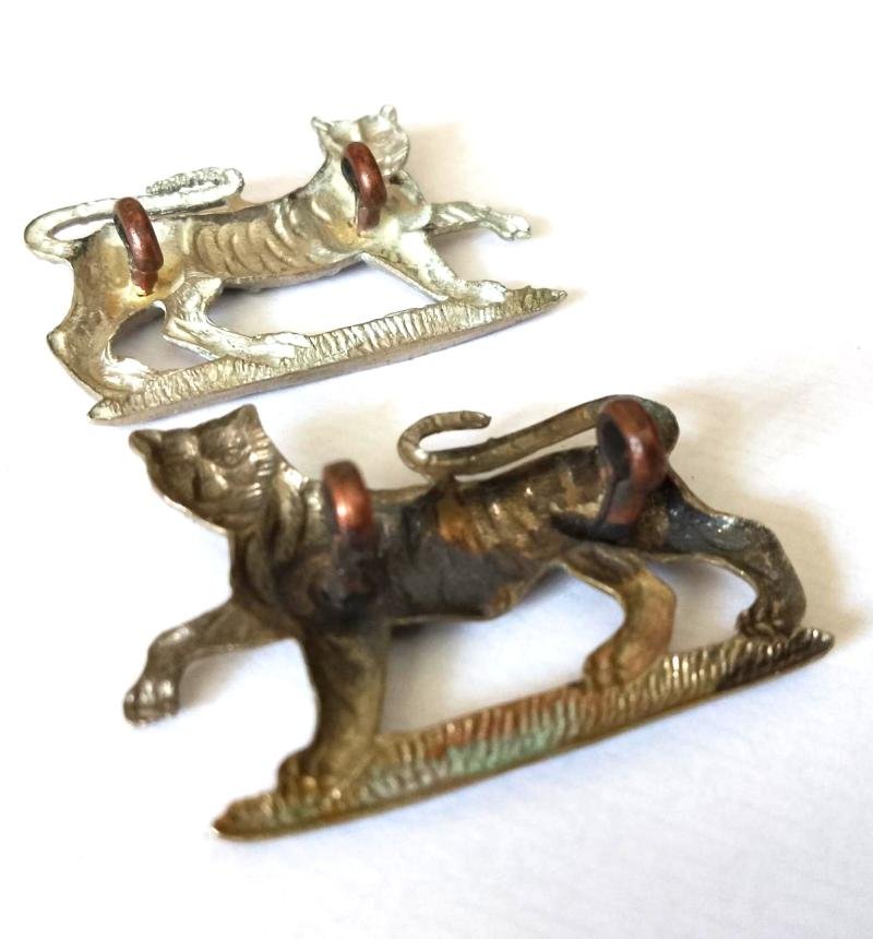 Matching Pair of Gordon highlanders Collar Badges — image 3