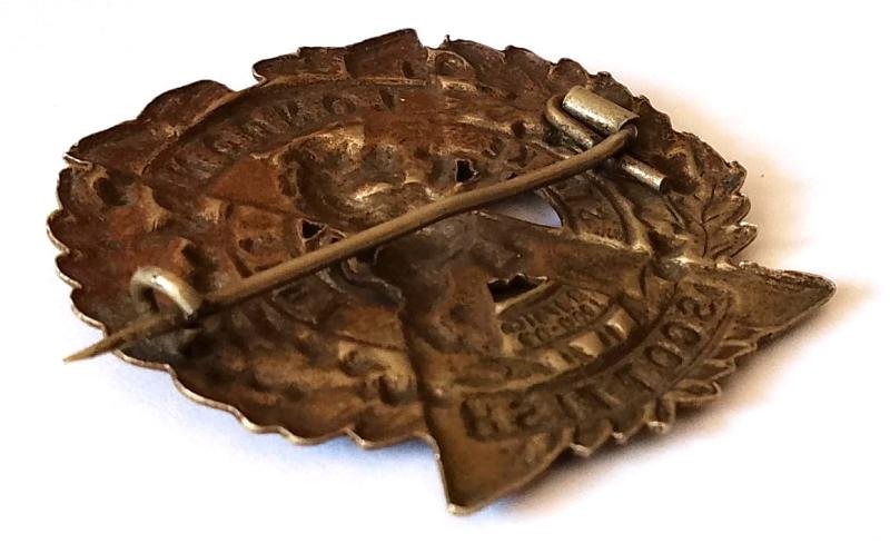 London Scottish Other Ranks Cap Badge — image 3