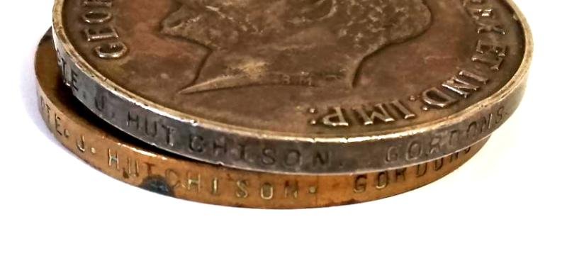 WW1 Medal Pair to The Gordon Highlanders — image 4