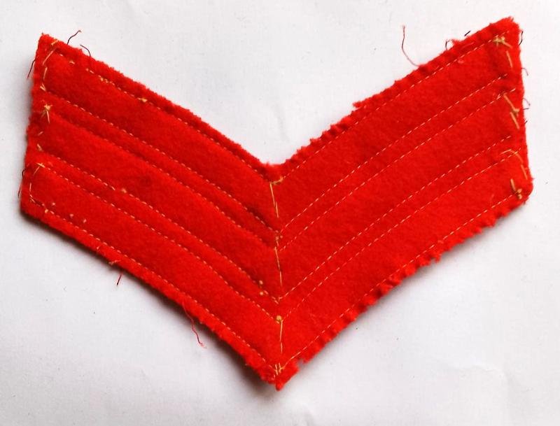 Vintage Sgt Formal Dress Rank Stripes — image 2