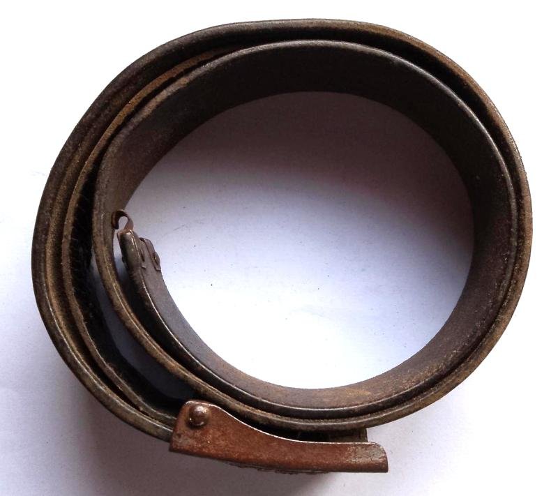 Untouched Hitler Youth Belt & Buckle — image 3