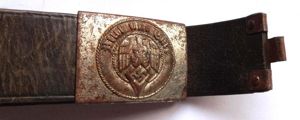 Untouched Hitler Youth Belt & Buckle