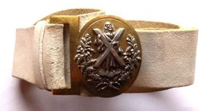 Personalised Cameron Highlanders Officers Dress Belt & Buckle