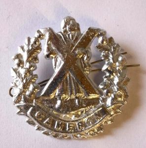 Economy Staybrte Cameron Highlanders Other Ranks Badge