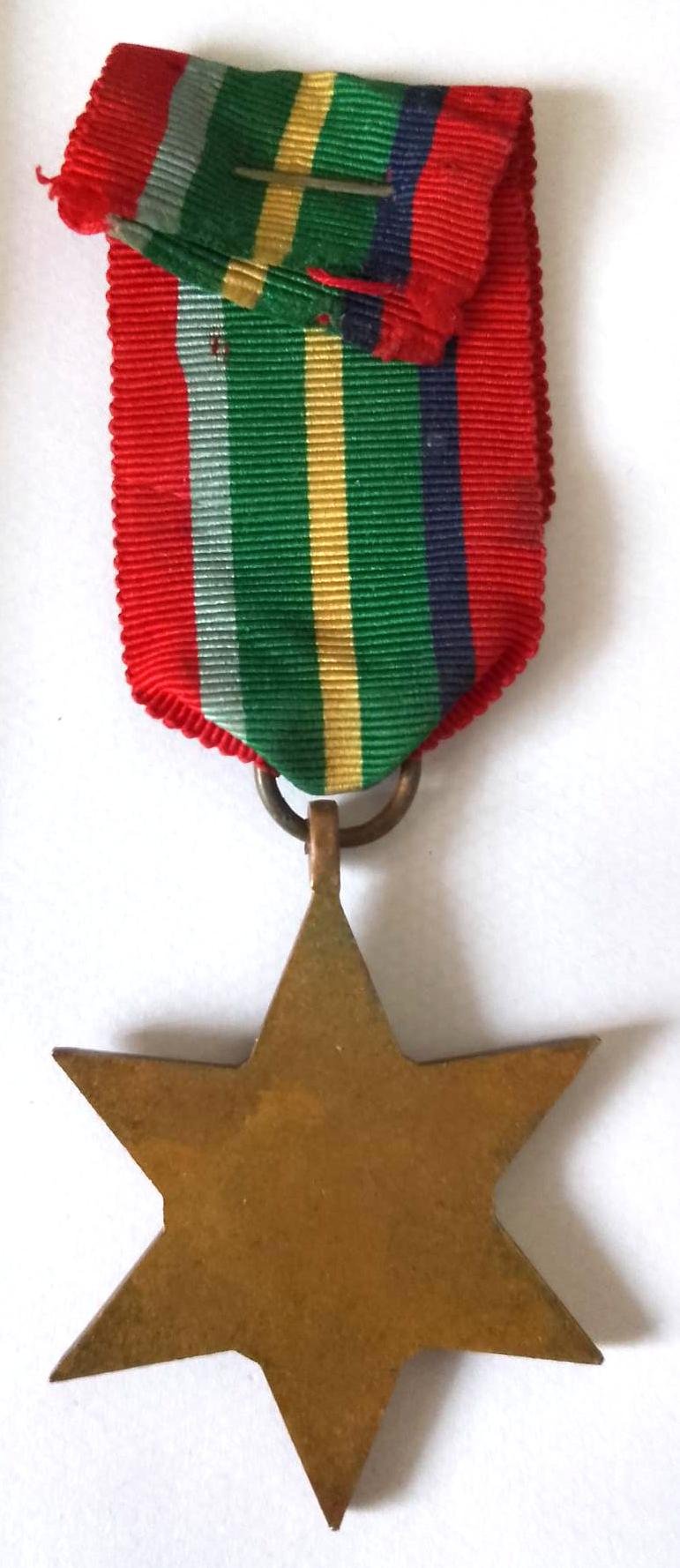 WW2 Pacific Star Campaign Medal — image 3