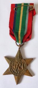 WW2 Pacific Star Campaign Medal