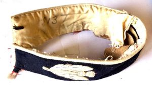 Vintage Scots Guards 'Cut Off' Tunic Collar