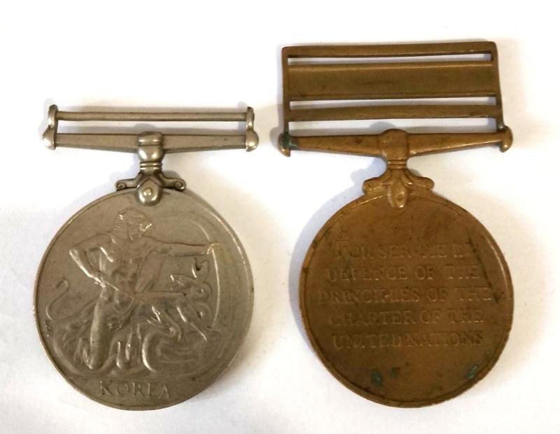 Korean Medal Pair to The Royal Scots — image 2
