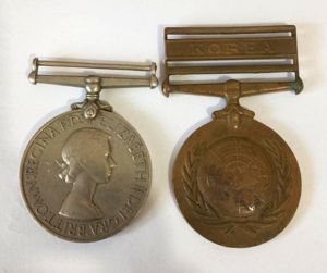 Korean Medal Pair to The Royal Scots
