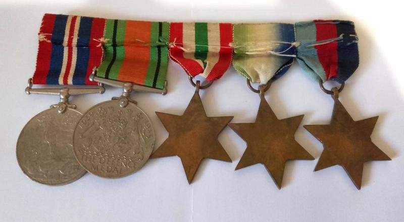 British Campaign Medal Group including the Atlantic Star with France & Germany Clasp — image 2