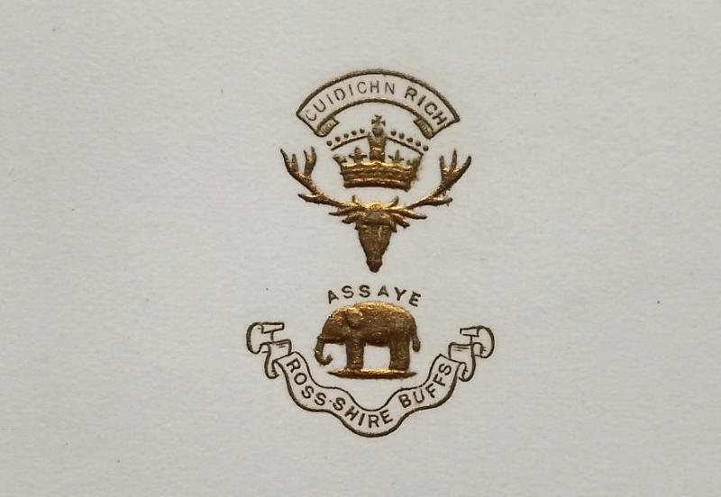 Seaforth Highlanders Christmas Card — image 2
