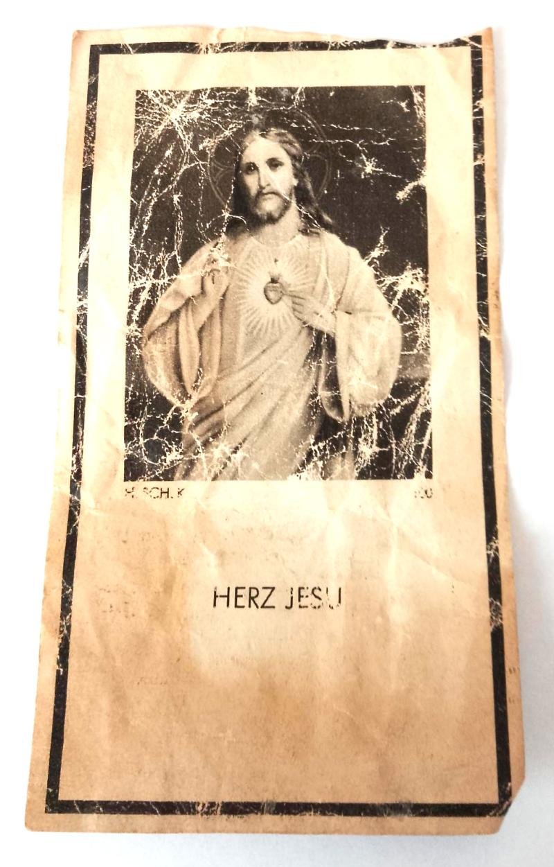 Third reich Memorial Card to a member of the German Army Mountain Troops — image 2