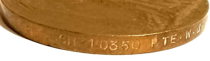 WW1 Victory Medal with Ribbon to The Royal Marine Light Infantry — image 3