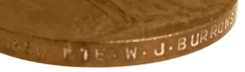 WW1 Victory Medal with Ribbon to The Royal Marine Light Infantry — image 4