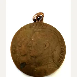 WW1 Period King Albert of Belgium Medal