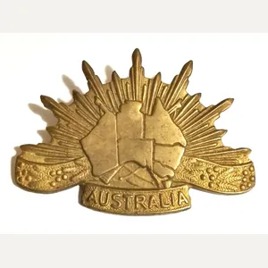 Australian Slouch Hat Civilian / Non Military Cap Badge