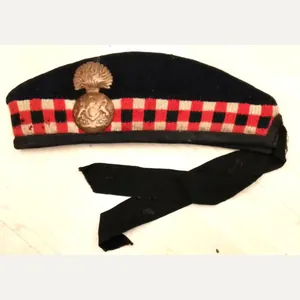 Untouched Inter War Royal Scots Fusiliers Glengarry Cap