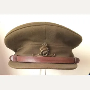 WW2 Artillery Officers Cap with Inverness Makers Label