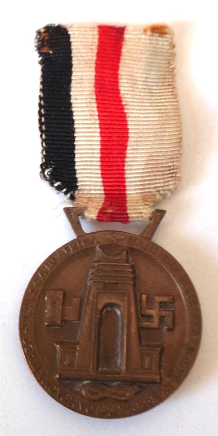 WW2 Italian - German Africa Campaign Medal — image 2
