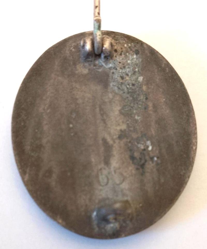 Third Reich Maker Marked Silver Wounds Badge — image 3