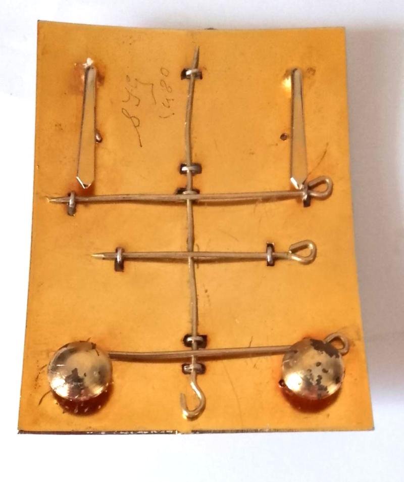 Post 1953 Kings Own Scottish Borders Silver / Gilt Shoulder Belt Plate — image 3