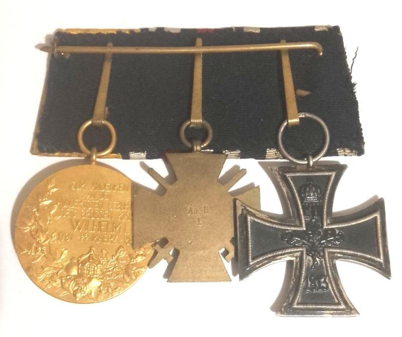 Imperial Germal Medal group Court Mounted for Wear — image 2