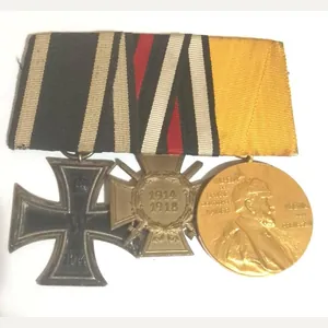 Imperial Germal Medal group Court Mounted for Wear
