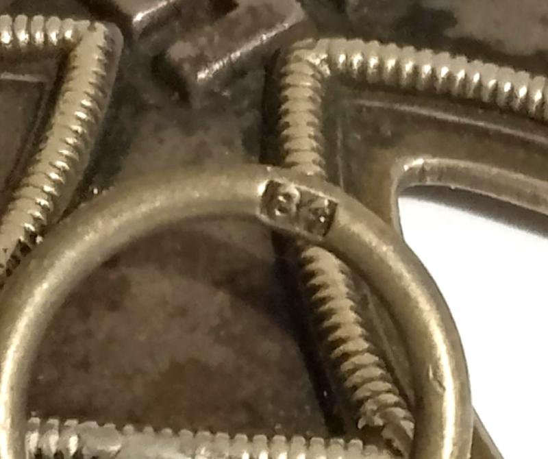 Third Reich Iron Cross 2nd Class with maker marked suspension ring — image 5