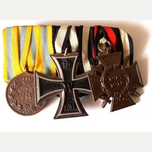 Imperial German Court Mounted Medal Group