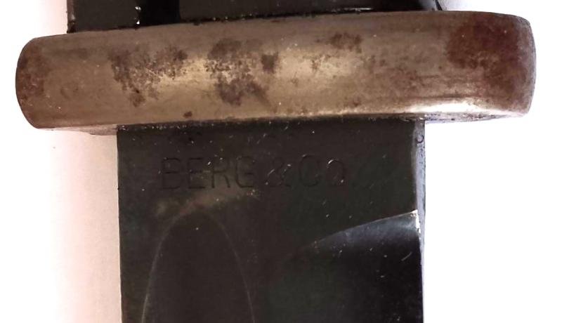 WW2 Dated K98 German bayonet with Frog — image 3