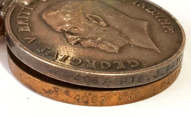 WW1 Medal Pair to The Argyll & Sutherland Highlanders — image 3