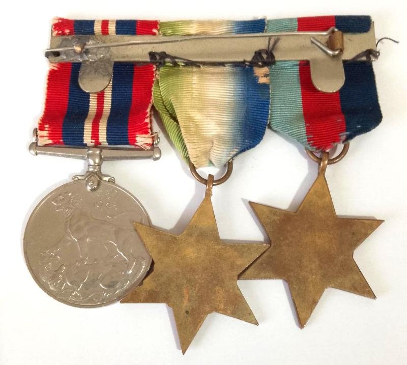 WW2 British Campaign Medal {3} Group — image 3