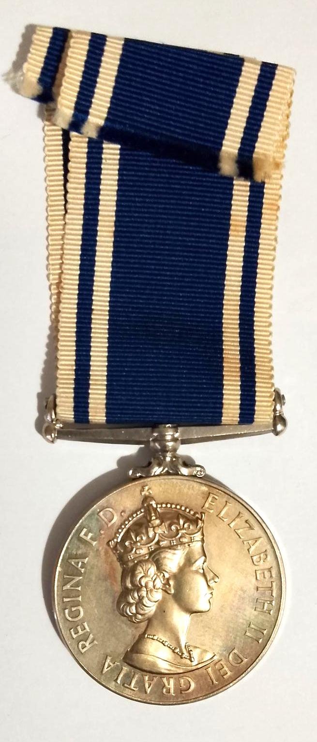 Boxed ER2 Police Long Service & Good Conduct Medal — image 3
