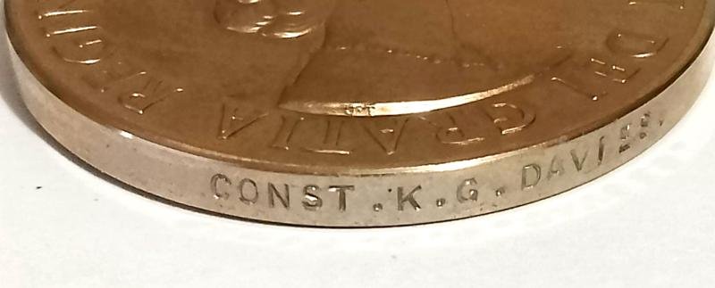 Boxed ER2 Police Long Service & Good Conduct Medal — image 5