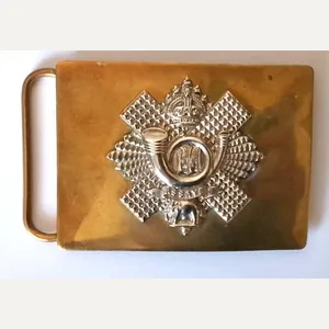 WW2 Period Highland Light Infantry Belt Plate