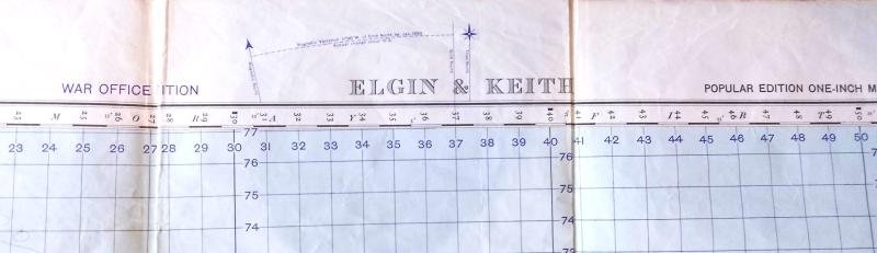 War Department Map of Elgin & Keith — image 2