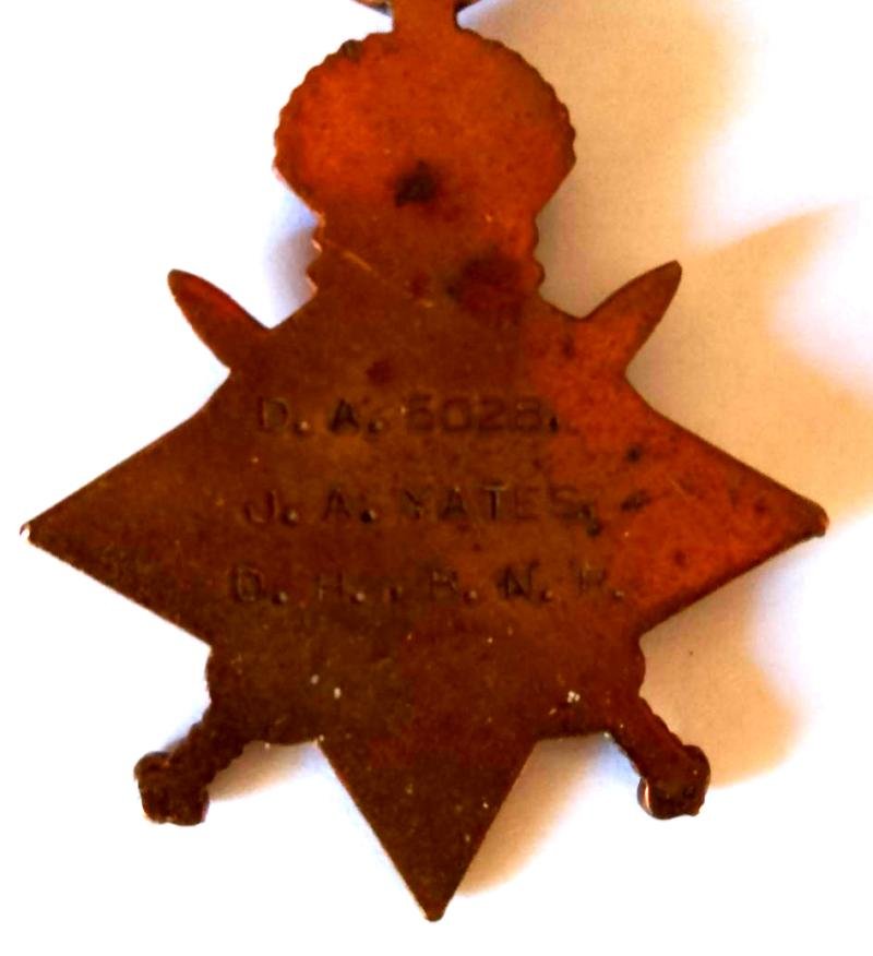 WW1 1914/15 Star to The Royal Naval Reserve — image 3