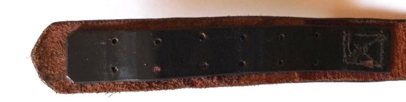 WW2 German Leather Belt — image 2