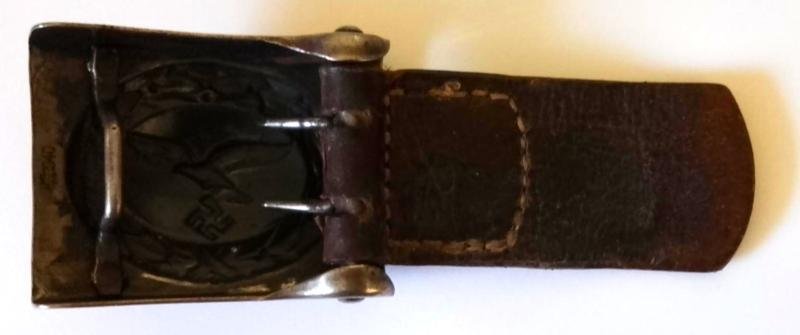 1940 Dated Luftwaffe Other Ranks Belt Buckle — image 2